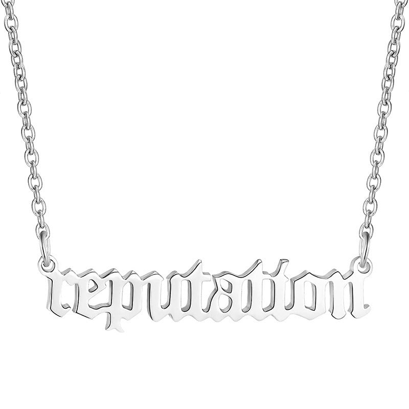 Taylor Swift Album Necklace