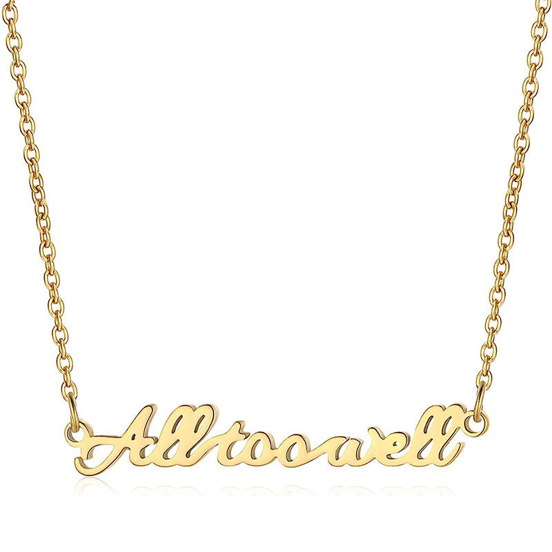 Taylor Swift Album Necklace