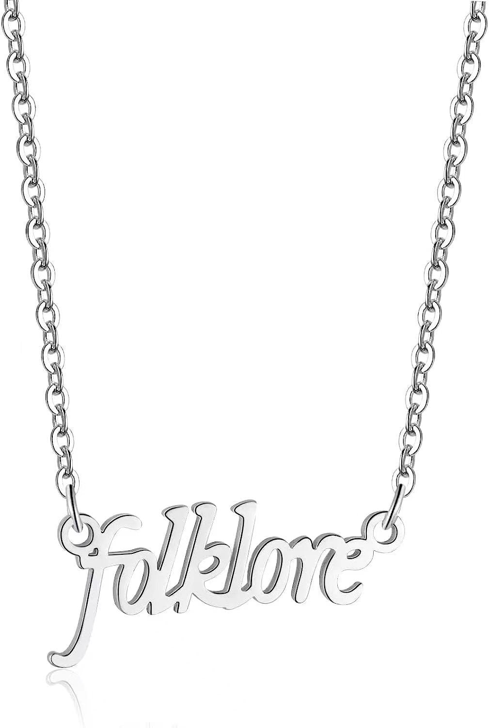 Taylor Swift Album Necklace