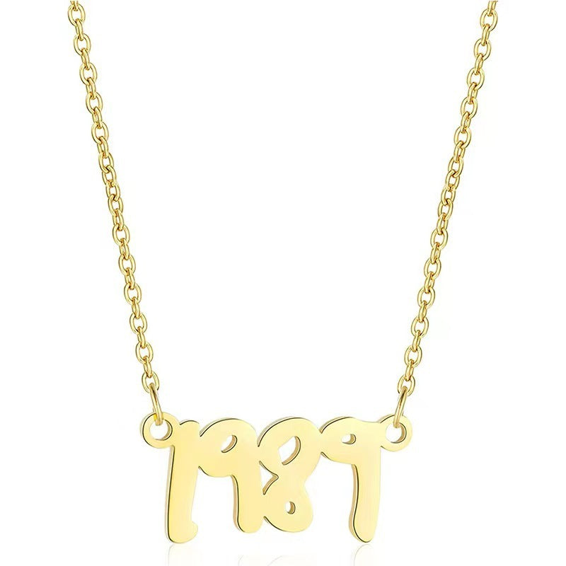 Taylor Swift Album Necklace