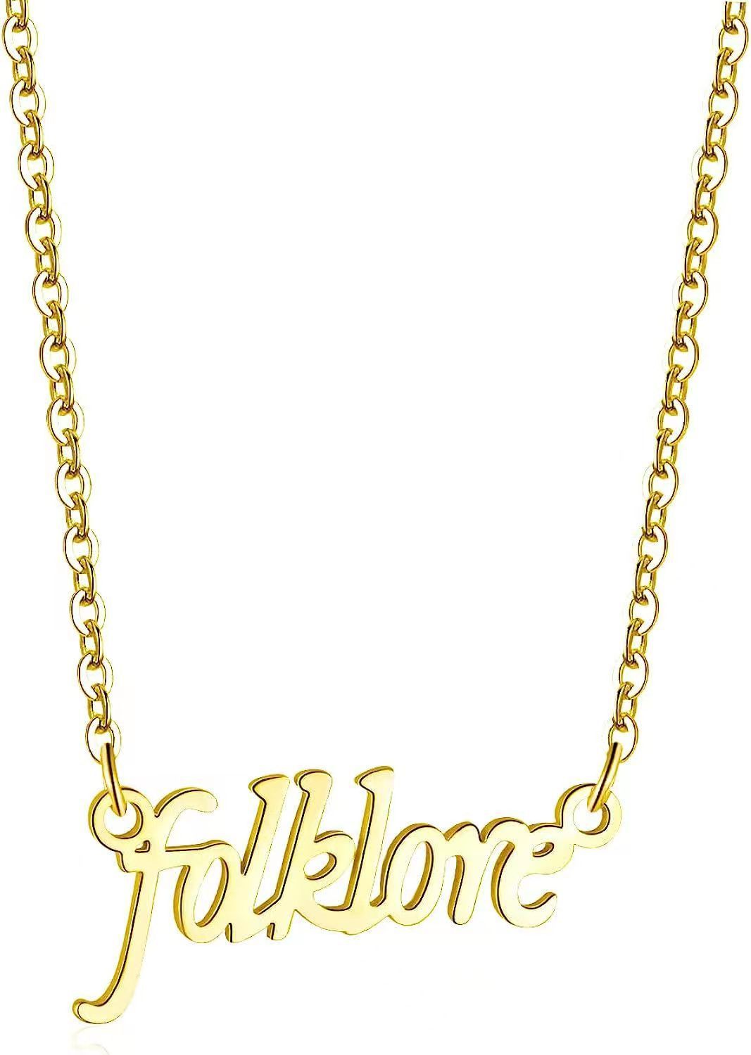 Taylor Swift Album Necklace