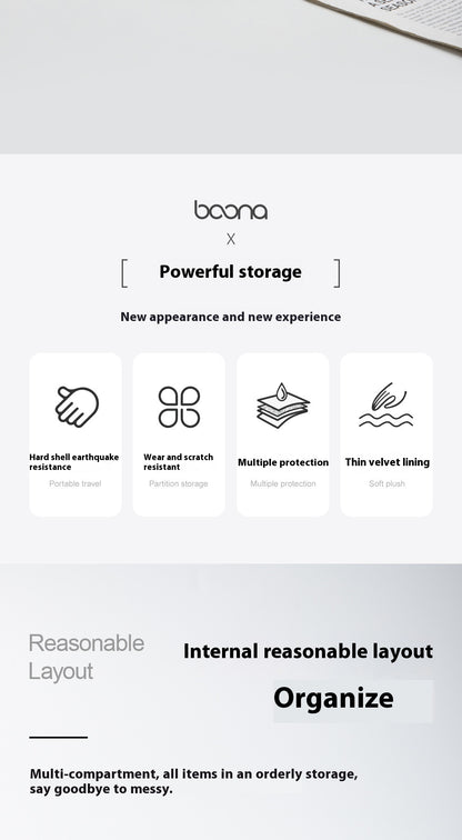 Leather Black Camera Case