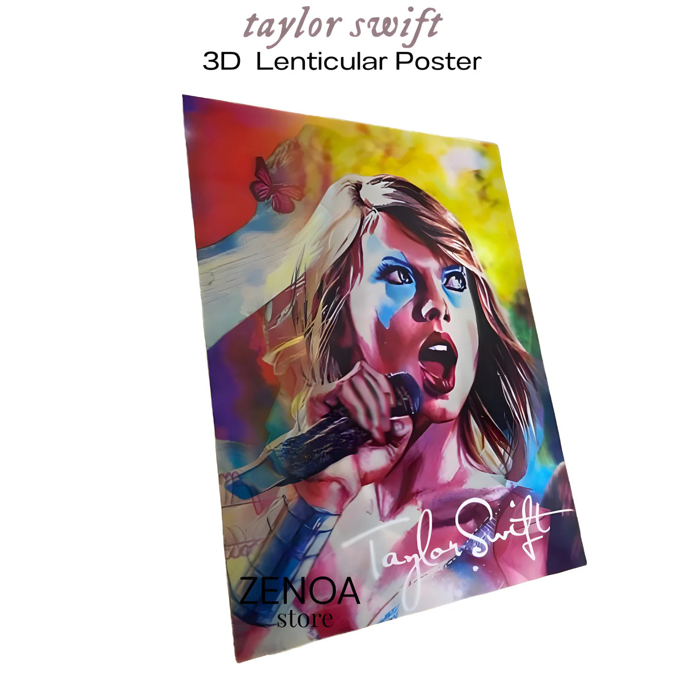 Taylor Swift 3D Lenticular Poster
