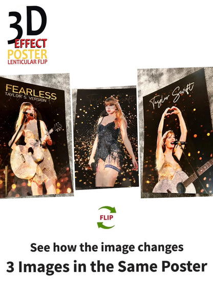 Taylor Swift 3D Lenticular Poster