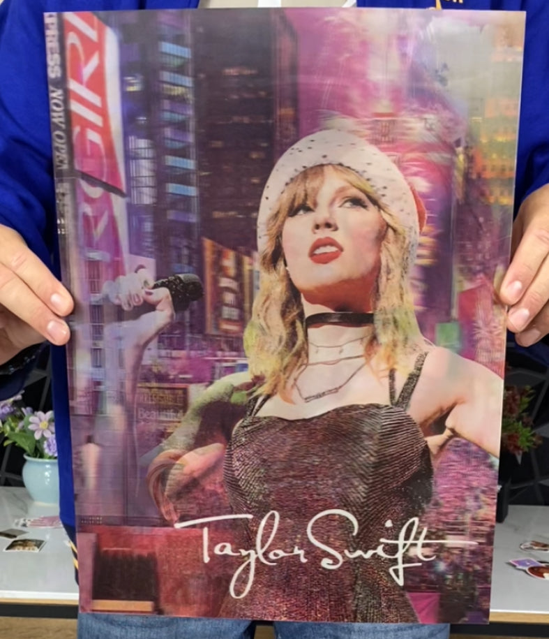 Taylor Swift 3D Lenticular Poster