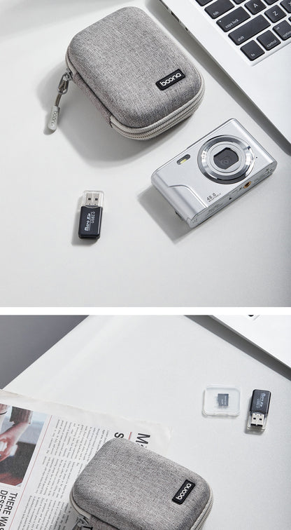 Leather Black Camera Case