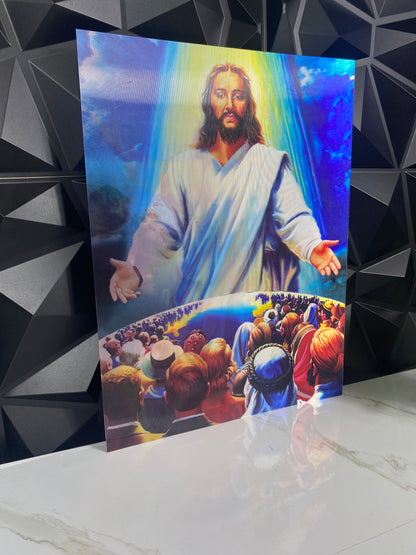Jesus Christ 3D Lenticular Poster