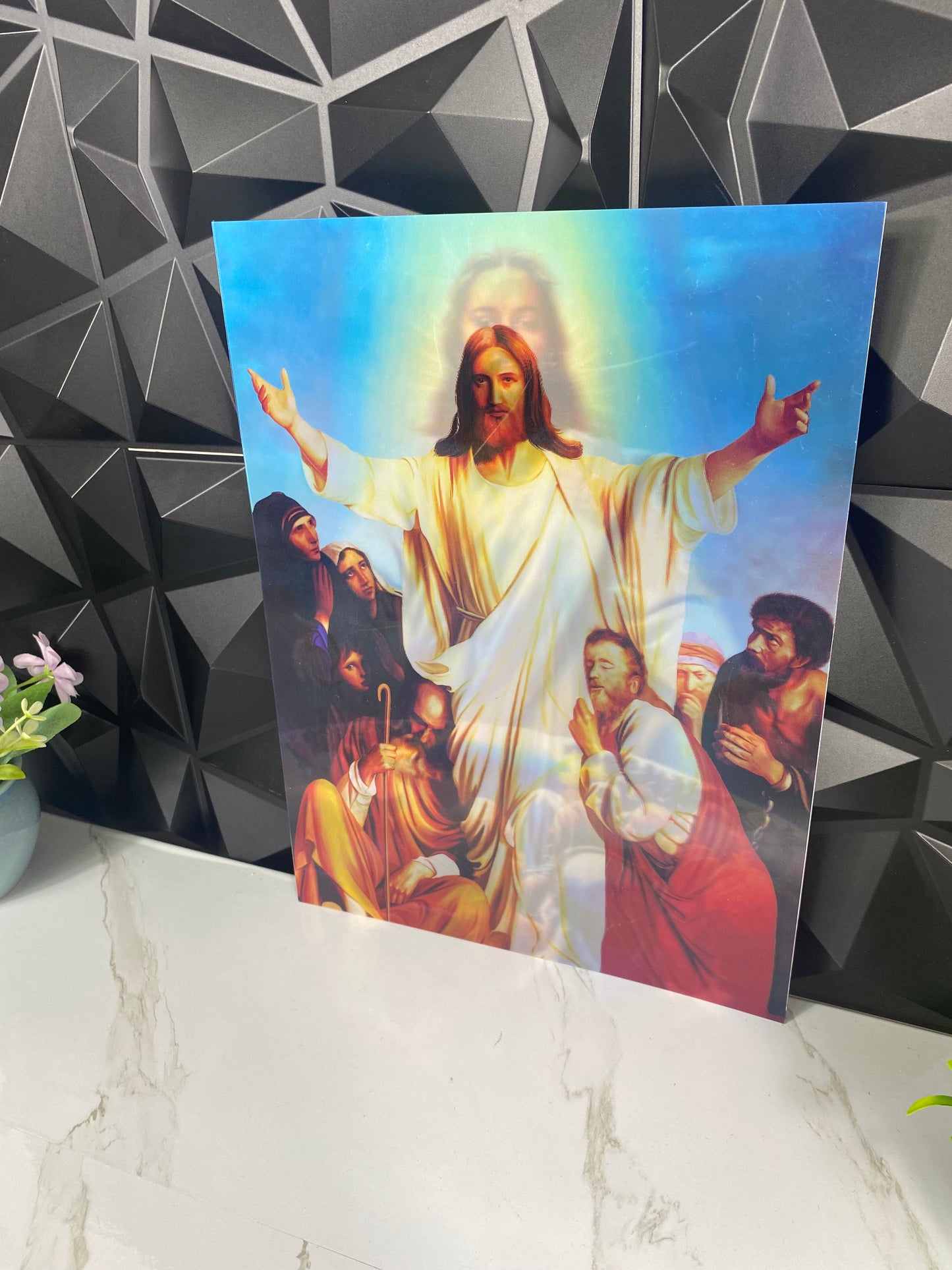 Jesus Christ 3D Lenticular Poster