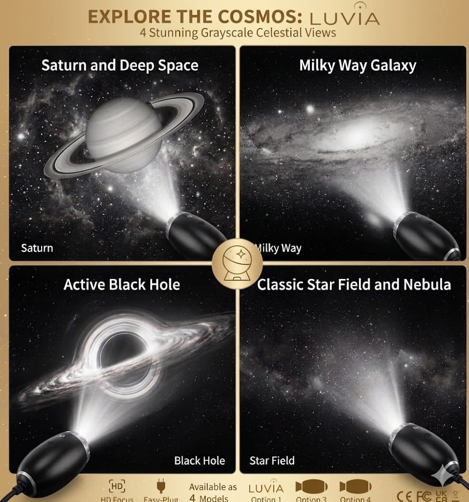 Luvia™ Galaxy Projector