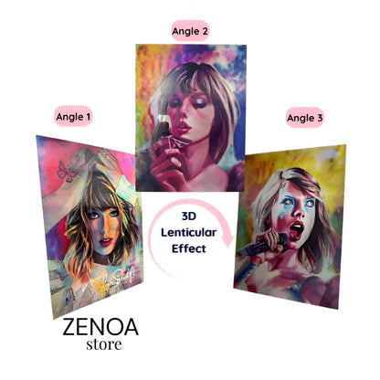Taylor Swift 3D Lenticular Poster